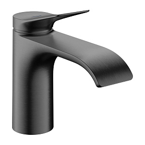 Hansgrohe Vivenis Смеситель для раковины, без д/к, излив 13,3 см, цвет: шлифованный черный хром 75013340