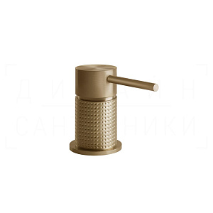 Gessi 316 Cesello Смеситель для раковины, без излива и донного клап., цвет: warm bronze brushed PVD 54405#726