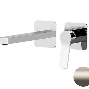 Remer Slash & Dot Смеситель для раковины, с внутренней частью, цвет: visual inox SL15PLXV