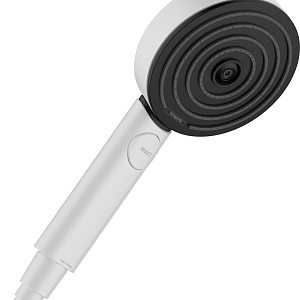 Hansgrohe Pulsify Select S Ручной душ 3 вида струи Relaxation EcoSmart, цвет: матовый белый 24111700