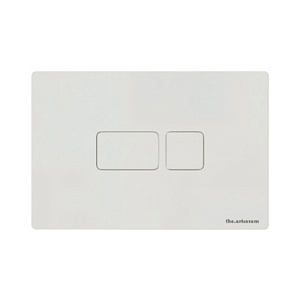 ArtCeram A16 Кнопка смыва для унитаза, пластик, цвет: matt white 704.000.05