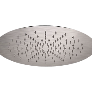 Remer X Style Inox Верхний душ встраиваемый в потолок 34 см, 1 режим, цвет: inox spazzolato SS357EFM34