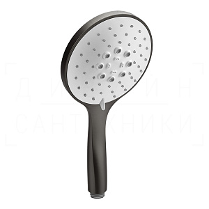Gessi Ручной душ с 3 видами струи, цвет: black metal brushed PVD 14376#707