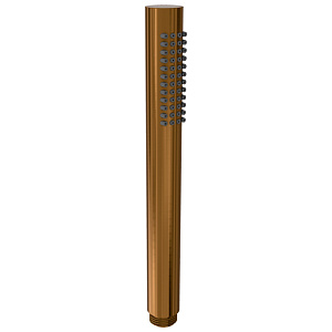 Remer Душевая лейка из латуни, 1 вид струи, цвет: rame spazzolato PVD 317MCCUX
