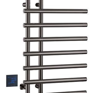 Boheme Uno Spirale Полотенцесушитель электрический 50x80h см, цвет: gun metall 722-GM