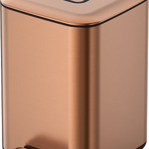 Boheme Ведро с педалью, нержавеющая сталь на 7 л, цвет: brushed bronze 10948-BRB
