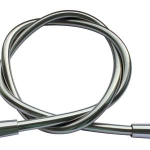 Remer Душевой шланг ПВХ 150 см, цвет: visual inox 332CN2G150XV
