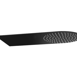 Remer Верхний душ настенный ультратонкий 20x50 см, 1 режим, цвет: nero opaco 350UFMNOx