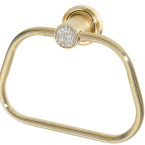Boheme Royal Cristal Полотенцедержатель 21,5 см, подвесной, цвет: gold 10925-G