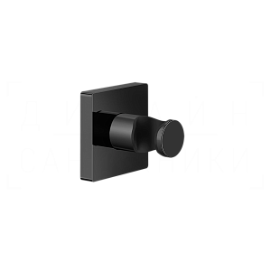 Gessi Rilievo Держатель для ручного душа неподвижный, цвет: black metal PVD 59157#706