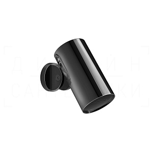 Gessi Spotwater Верхний душ d7,9 см, настенный, 1 вид струи водопад, цвет: black metal PVD 57267#706