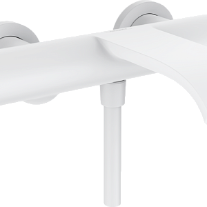 Hansgrohe Vivenis Смеситель для ванны, излив 21,6 см, цвет: матовый белый 75420700