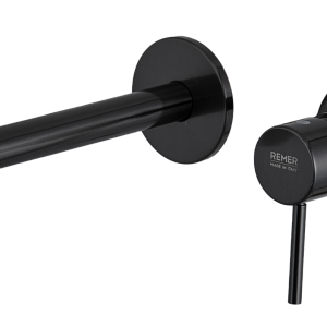 Remer X Style Смеситель для раковины, излив 18,3 см, цвет: cromo nero spazzolato X15PLCFP