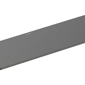 Hansgrohe AddStoris Полка подвесная 40х14 см, цвет: шлифованный черный хром 41794340