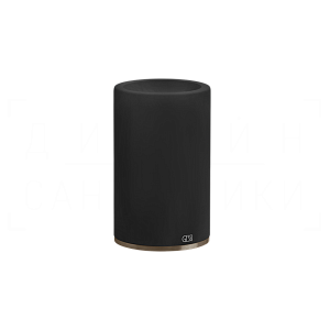 Gessi 316 Стакан настольный, керамический Neolite, цвет: black/coffee bronze brushed PVD 54732#761