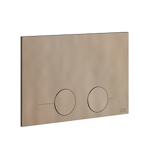 Gessi Клавиша смыва двойная для инсталляции Tece, цвет: copper brushed PVD 54617#708