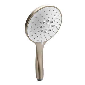 Gessi Ручной душ с ручкой из пластика, 3 вида струи, цвет: finox brushed nickel 14376#149