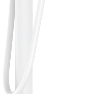 Hansgrohe Vivenis Смеситель для ванны напольный однорыч. с изл. 23,6 см, отдельн., цвет: белый 75445700