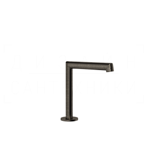 Gessi Anello Излив отдельностоящий для раковины 14,4 см, цвет: aged bronze 63321#187