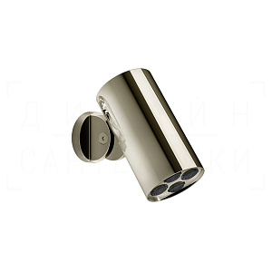 Gessi Spotwater Верхний душ d7,9 см, настенный, 1 вид струи многоструйный, цвет: nickel PVD 57261#720