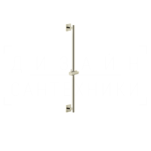 Gessi Rilievo Душевая штанга 86 см, с держателем для лейки, цвет: nickel PVD 59244#720