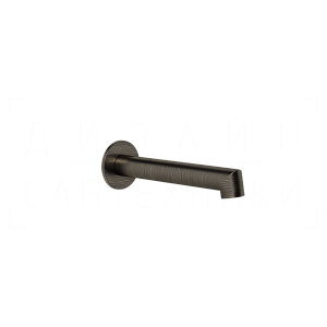 Gessi Ingranaggio Излив настенный для ванны 19,2 см, фиксированный, цвет: aged bronze 63603#187