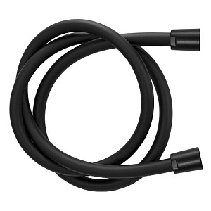 Remer Душевой шланг ПВХ 150 см, цвет: nero opaco 332CN2G150NO