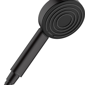 Hansgrohe Pulsify S Ручной душ 1 вид струи Green, цвет: матовый черный 24121670