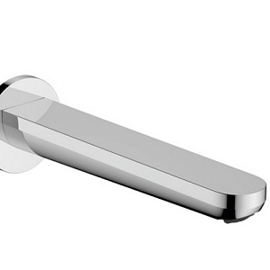 Hansgrohe Rebris S Излив настенный для ванны 20 см, цвет: хром 72430000