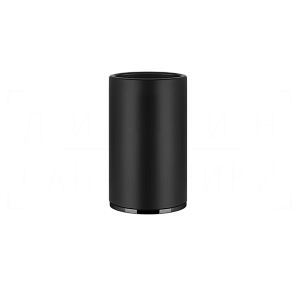 Gessi Inciso Стакан настольный, керамический Neolite, цвет: black/black metal PVD 58532#706