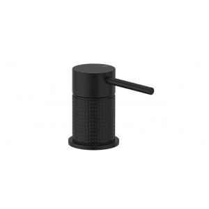 Gessi 316 Cesello Смеситель для раковины, без излива и донного клапана, цвет: matte black 54405#299