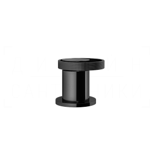 Gessi Anello Смеситель для раковины, без излива и донного клапана, цвет: black metal PVD 63400#706