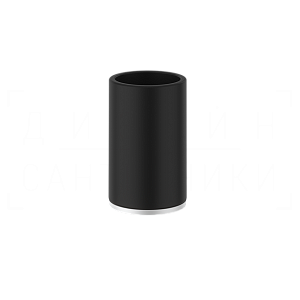 Gessi Inciso Стакан настольный, керамический Neolite, цвет: black/matte white 58532#279