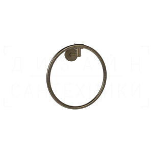 Gessi Ingranaggio Полотенцедержатель кольцевой d22,2 см, подвесной, цвет: antique brass 63909#713