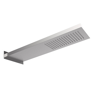 Almar Smart Верхний душ с кронштейном настенным 19,2х53,7 см, 1 режим, цвет: brushed stainless steel E044200.316