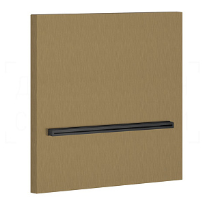 Gessi Cascata Излив настенный каскадный, цвет: deep bronze brushed PVD 20295#791