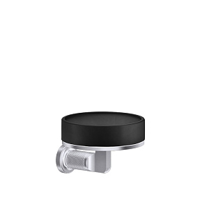 Gessi Inciso Мыльница со стеклянной чашей, подвесная, цвет: finox brushed nickel 58502#149