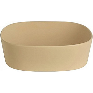 ArtCeram Ghost Раковина чаша 65x42x12,5h см, без перелива, цвет: giallo zinco GHL002 12 00