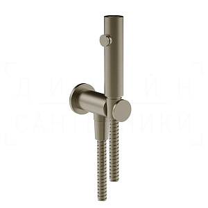 Gessi Total Look Гидроершик без смесителя, шланг 125 см, цвет: finox brushed nickel 45121#149