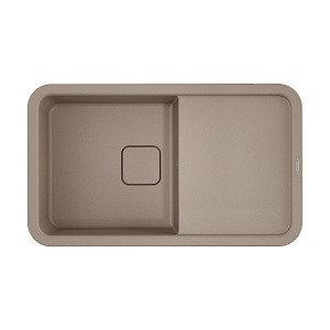Omoikiri Tasogare 86-SA Кухонная мойка Artgranit 86x51 см, цвет: бежевый 4993470