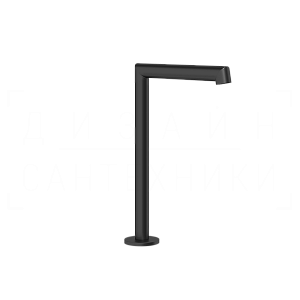 Gessi Anello Излив высокий отдельностоящий для раковины 16 см, цвет: matte black 63323#299