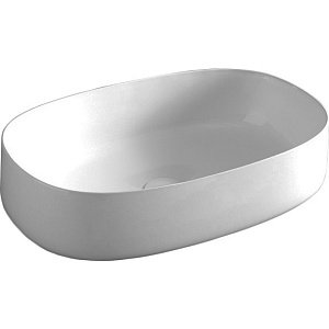ArtCeram Cognac Раковина чаша 55x35x14,5h см, без перелива, покрытие Saniglaze, цвет: matt white COL003 05 00