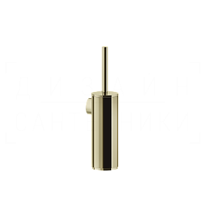 Gessi Rilievo Ершик для унитаза подвесной, с латунной колбой, цвет: brass PVD 59519#710