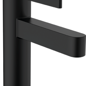 Hansgrohe Finoris Смеситель для раковины однорычажный, с донным клапаном, цвет: матовый черный 76010670