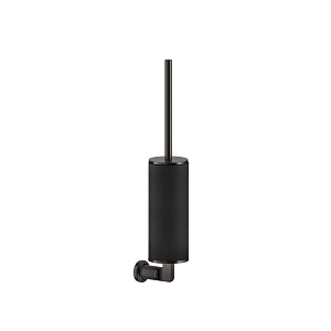 Gessi Inciso Ершик для унитаза подвесной с латунной колбой, цвет: black metal brushed PVD 58520#707
