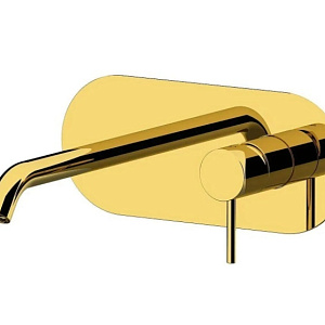 Remer X Style Смеситель для раковины встраиваемый, внешняя часть, цвет: oro spazzolato X15KBBG