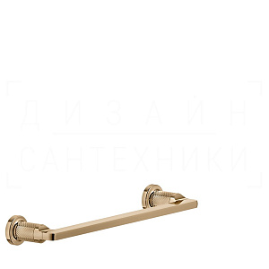 Gessi Inciso Полотенцедержатель 34,1 см, подвесной, цвет: warm bronze PVD 58497#735