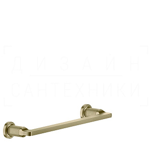 Gessi Inciso Полотенцедержатель 34,1 см, подвесной, цвет: brushed brass PVD 58497#727
