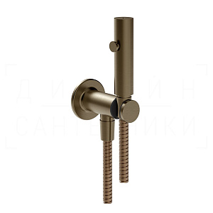Gessi Inciso Гидроершик без смесителя, шланг 125 см, цвет: coffee bronze brushed PVD 58151#761