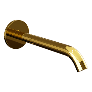 Remer X Style Излив настенный 18,3 см, цвет: oro lucido 91XLDO